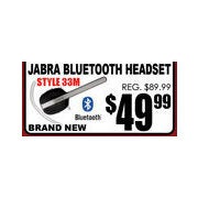 Jabra Bluetooth Headset - $49.99