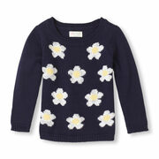 Flower Hi-low Sweater - $11.60 ($18.35 Off)