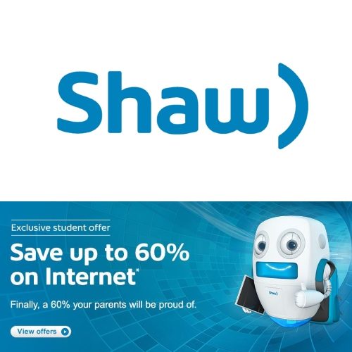 Shaw Exclusive Student Offer Save Up To 60 On Internet