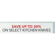 Select Kitchen Knives - Up to 30% off