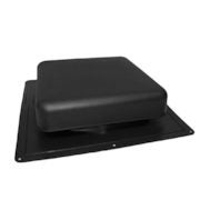 Black Square Plastic Roof Vent - $15.63