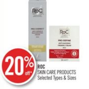 20% Off Roc Skin Care