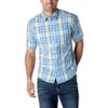 Ripzone - Modern Fit Short-sleeve Poplin Yarn Dyed Shirt - $24.88