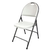 Plastic Folding Chair - $12.98