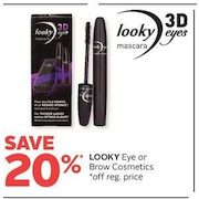 Looky Eye Or Brow Cosmetics - 20% off