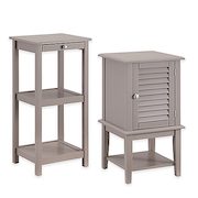 Shutter Cabinet Collection In Grey - $39.99 ($30.00 Off)