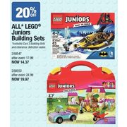 All Lego Juniors Building Sets - 20% off