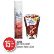 15% Off Glade Air Fresheners