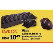 Xtreme Gaming PC Gaming Accessories  - From $10.49  (30%  off)