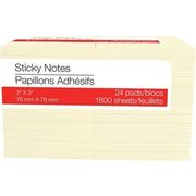 3" x 3" Sticky Notes - $10.00 ($2.96 off)