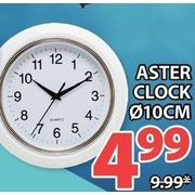 Aster Clock - $4.99 (50% off)