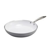 Lagostina Bianco White Ceramic Frying Pan, 10-in - $34.99 ($85.00 Off)