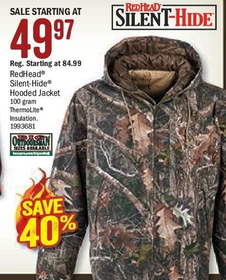 redhead silent hide insulated jacket