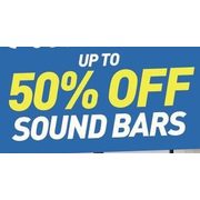 Sound Bars - Up to 50% off