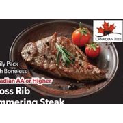 Cross Rib Simmering Steak - $4.99/lb
