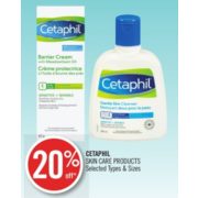 20% Off Cetaphil Skin Care Products
