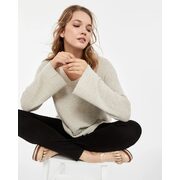 Pagode Sleeve V-neck Sweater - $19.97 ($29.93 Off)