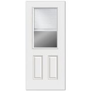 Lowe 039 S 332 Reliabilt Steel Entry Door With Blinds