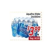 Aquafina Water  - $3.99/pk