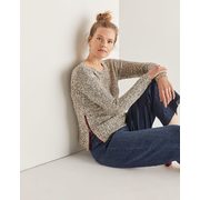 Side Zipper Marled Sweater - $29.99 ($24.91 Off)