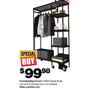 Freestanding Closet - $99.98