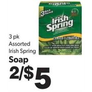 Irish Spring Soap  - 2/$5.00