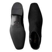 Prada - Side-zip Suede Boots - $635.99 ($424.01 Off)