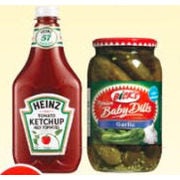 Bick's Pickles, Frank's Redhot Sauce or Heinz Ketchup - $3.99