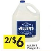 Allen's Vinegar - 2/$6.00