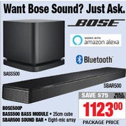 Bose Bass Module Sound Bar - $1123.00 ($75.00 off)