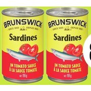 Brunswick Sardines In Tomato Sauce  - $0.88