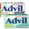 Advil Extra or Regular Strength Nighttime or Arthritis Pain Tablets Caplets or Liqui-Gels  - $15.99