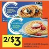 Compliments Waffles - 2/$3.00