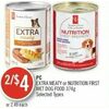 PC Extra Meaty Or Nutrition First Wet Dog Food - 2/$4.00