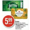 Perrier Slim Can, San Pellegrino Or Perrier Sparkling Water - $5.99