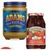 Adams Creamy Peanut Butter, Wowbutter Soy Spread or Smucker's Pure Jam - $4.99