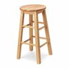 For Living Natural Wood Bar Stool - $29.99 (40% off)