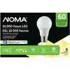 Noma A1960W LED Light Bulbs, 6-Pack - $10.54 (40% off)