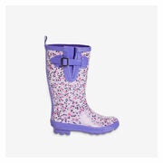Kid Girls' Printed Rain Boots In Purple Mix - $23.94 ($5.06 Off)