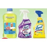 Mr. Clean Liquid Cleaner or Lysol Household Cleaners - $4.49