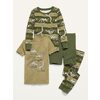 Unisex Graphic 4-Piece Pajama Set For Toddler & Baby - $24.00 ($6.00 Off)