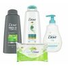 Dove Hair Care or Styling, Baby Wipes or Toiletries - $7.99