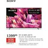 Sony 55" 4k HDR LED Tv  - $1399.99