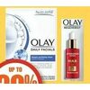 Olay 2-in-1 Facial Wipes or Regenerist Facial Moisturizers  - Up to 30% off