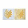 Wild Sage™ Gingham Coral Canvas Wall Art (set Of 2) - $15.00 (60 Off)