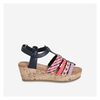 Kid Girls' Wedge Sandals In Brown Mix - $14.94 ($11.06 Off)