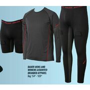 Bauer Mens and Womens Branded Apparel