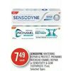 Sensodyne Whitening Repair & Protect, Pronamel Intensive Enamel Repair Or Sensitivity & Gum Toothpaste  - $7.49