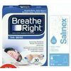 Breath Right Nasal Strips or Salinex Nasal Care Products - Up to 15% off