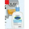 Olay Regeneries Vitamin C+ Peptide 24 Hydrating Moisturizer or Cetaphil Gentle Skin Cleanser - Up to 25% off